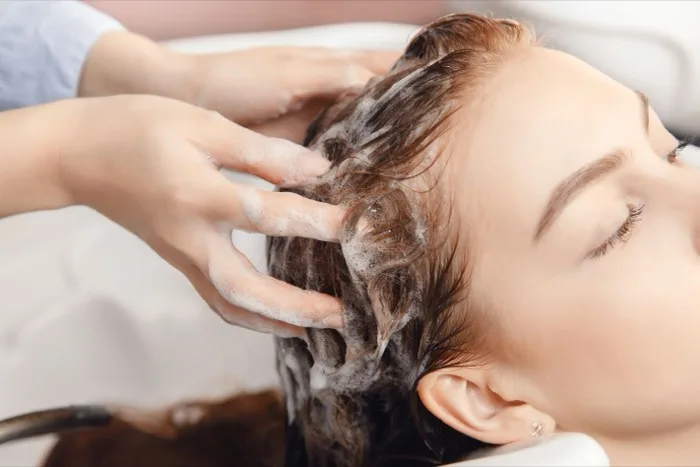Scalp treatment service at Oasis Beauty Spa